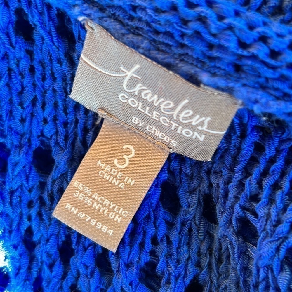 Chico’s TRAVELERS collection cardigan - Picture 2 of 8